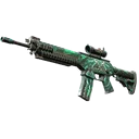 StatTrak™ SG 553 | Dragon Tech (Field-Tested)