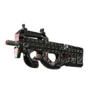 StatTrak™ P90 | Vent Rush (Battle-Scarred)
