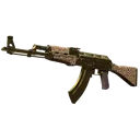 AK-47 | Gold Arabesque (Well-Worn)