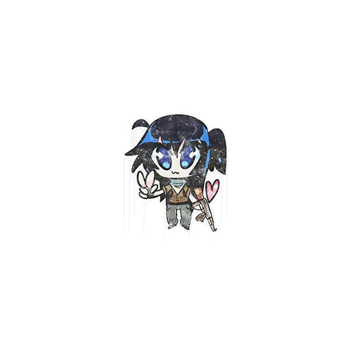 Sealed Graffiti Kawaii Killer Terrorist