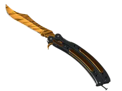 ★ Butterfly Knife | Tiger Tooth (Factory New)
