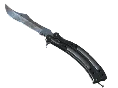 ★ Butterfly Knife | Rust Coat (Battle-Scarred)