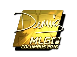 dennis (золотая) | Колумбус-2016