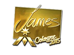 James (золотая) | Кёльн-2015