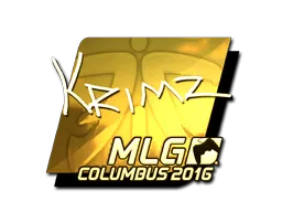 KRIMZ (золотая) | Колумбус-2016