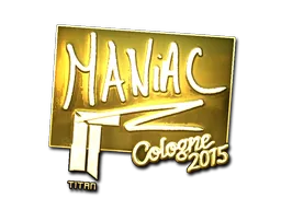 Maniac (золотая) | Кёльн-2015