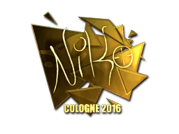 NiKo (золотая) | Кёльн-2016