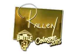 rallen (золотая) | Кёльн-2015