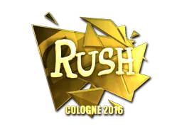 RUSH (золотая) | Кёльн-2016