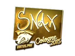 Snax (золотая) | Кёльн-2015