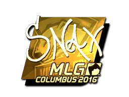 Snax (золотая) | Колумбус-2016