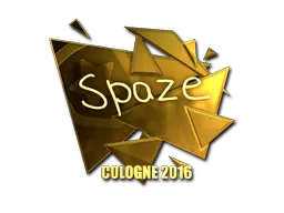 spaze (золотая) | Кёльн-2016