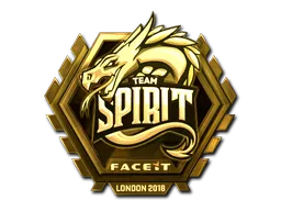 Team Spirit (золотая) | Лондон-2018